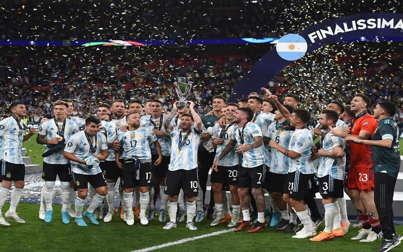La Selección Argentina bailó a Italia y se consagró campeón de la Finalissima en Wembley