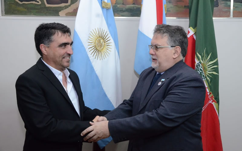 Agenda de los intendentes Francolini y Lima: Dragado del río Uruguay y vínculos comerciales entre Salto – Concordia