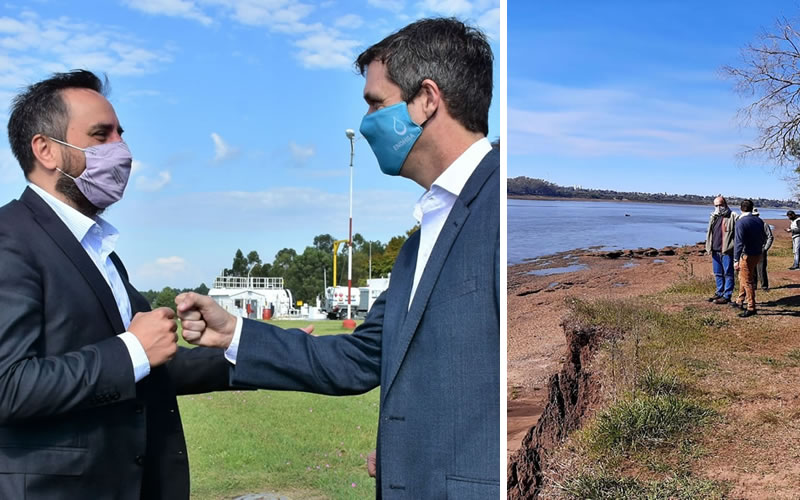 Nación llamó a licitación para la obra de protección de costas del Parque San Carlos