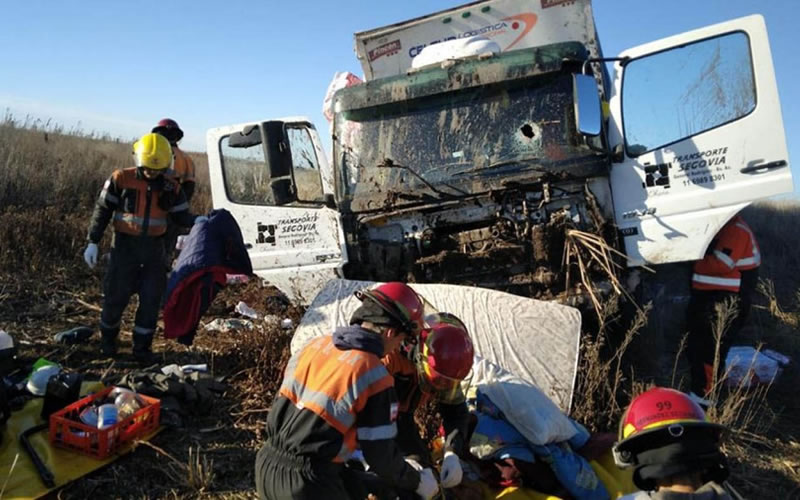 Murió un camionero tras ser perseguido y atacado a piedrazos al eludir una protesta en Daireaux