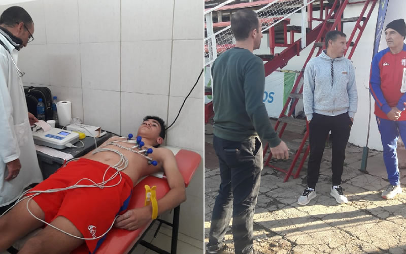 Abordaje médico en el Club Libertad para las categorías inferiores