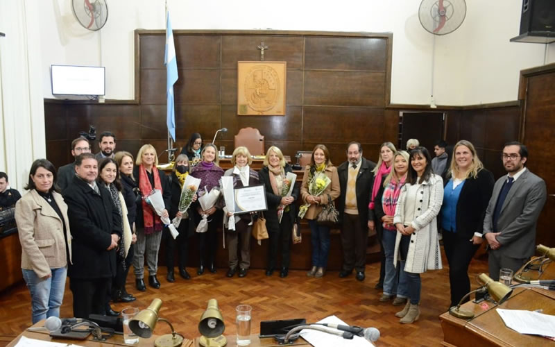 El Concejo Deliberante reconoció a LALCEC Filial Concordia en sus 50 años de vida