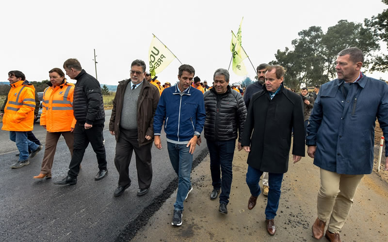 “Ejecutamos obras de infraestructura que reactivan la economía y nos proyectan al futuro”, afirmó Bordet