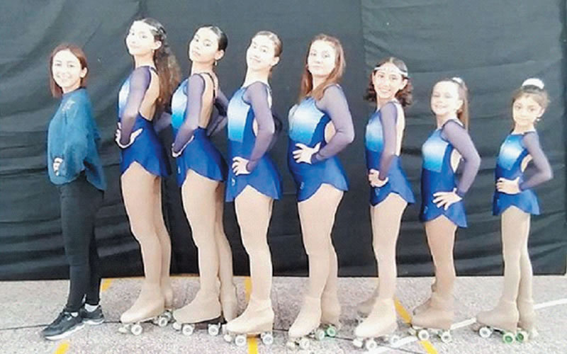 Patín Artístico del Club Ferrocarril obtiene excelentes resultados