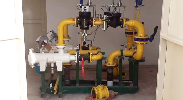 El ramal de alimentación y 3era estación reguladora de gas natural de Concordia supera el 98% de avance