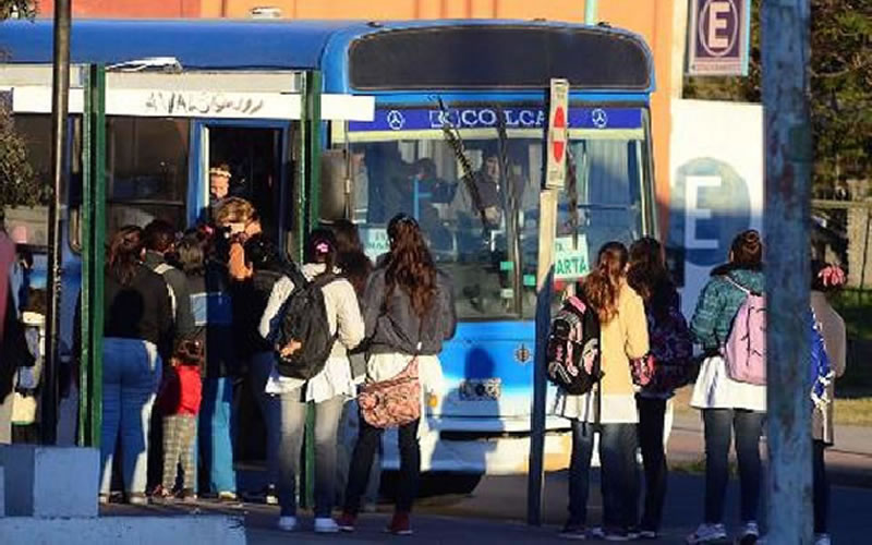 El próximo lunes comienza a regir la nueva tarifa del boleto único de colectivos