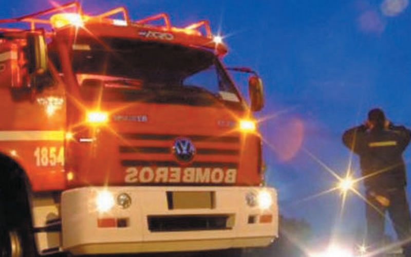 Violento choque entre dos camiones sobre la autovía en cercanías a Concordia