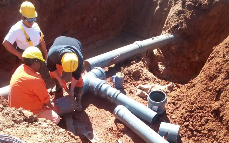 Red de agua: Nuevos empalmes en Gregoria Pérez y Tavella