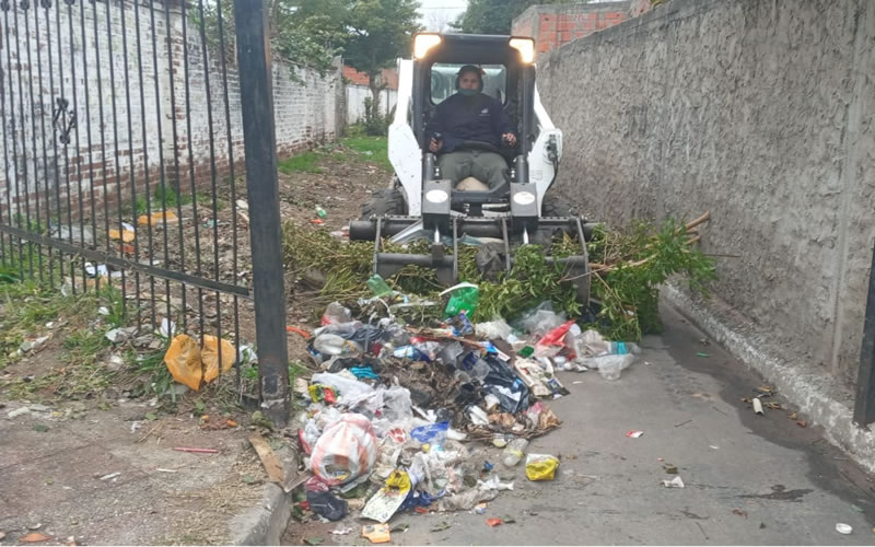 Sigue en marcha el programa de Erradicación de Microbasurales en Concordia