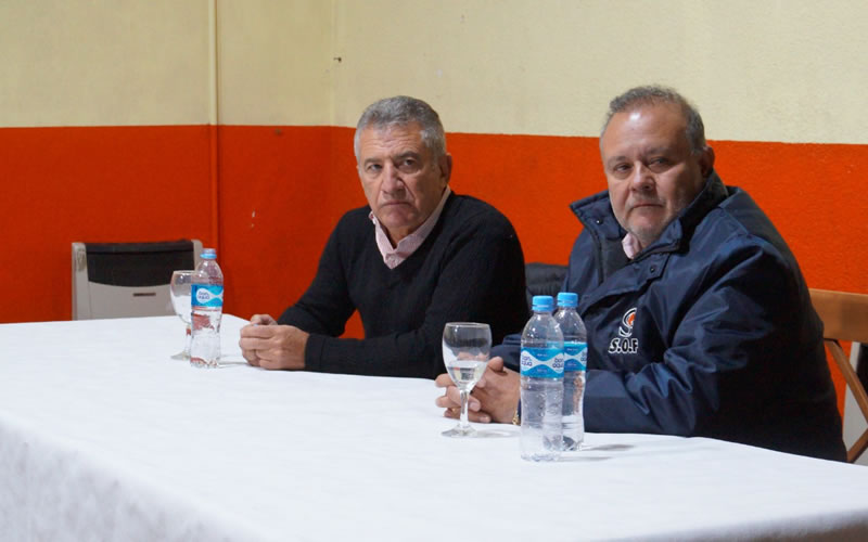 Analizaron la problemática del sector: Camejo recibió a Urribarri en el Sindicato de la Fruta