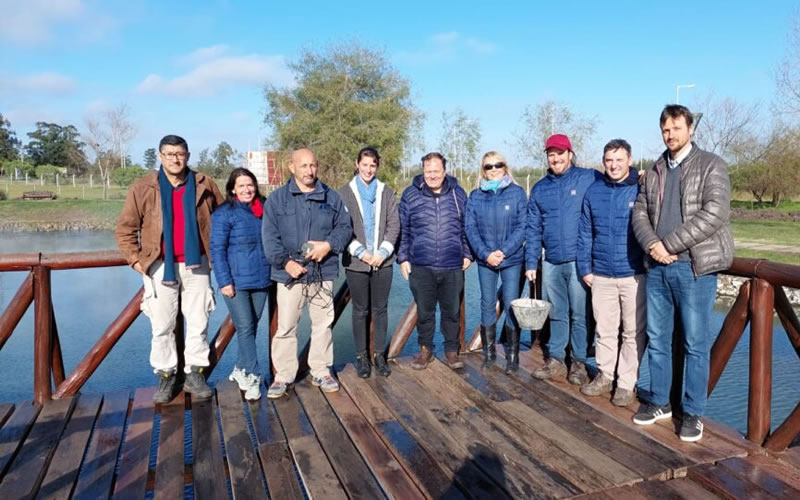 INTA Concordia: Nueva experiencia de producción de peces en Chajarí