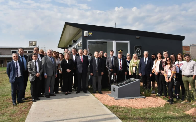 Quedó inaugurada la sede del Juzgado de Paz de Estancia Grande