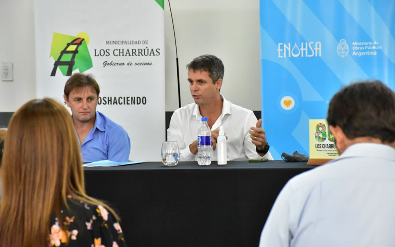 Las obras de ENOHSA consolidan el desarrollo del departamento Concordia