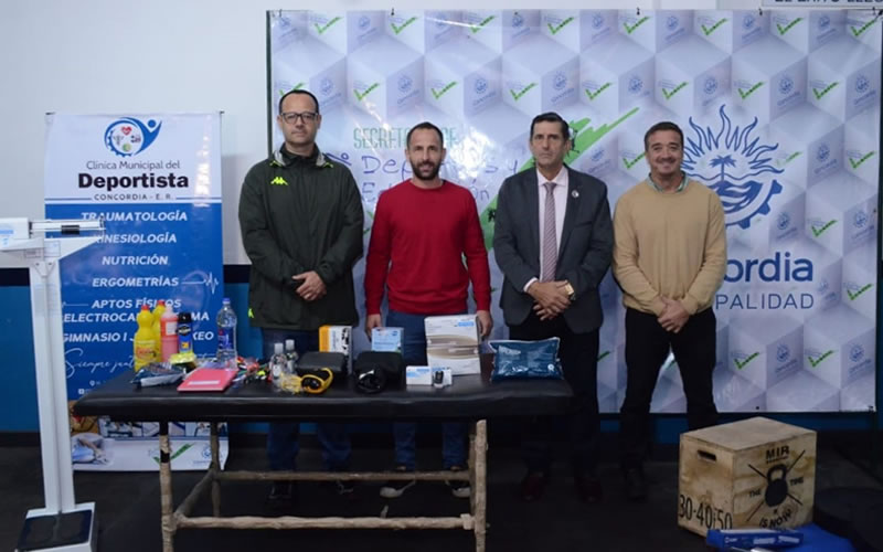 La Clínica Municipal del Deportista recibió insumos del Plan Sumar