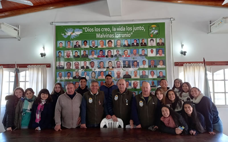 Proyecto “40 x Malvinas”: Visita al Centro de Veteranos de Concordia