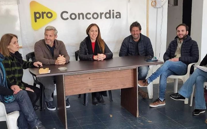 Frigerio y Vidal compartieron actividades en Concordia durante jueves y viernes