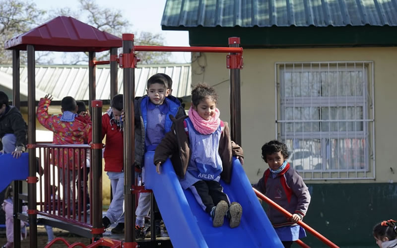 ENOHSA profundiza el compromiso con el derecho a la educación y a la recreación de los niños y niñas