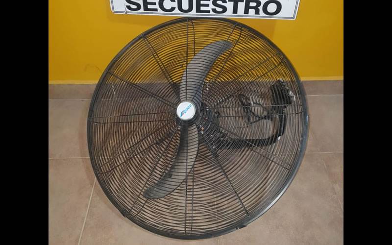 Robó un ventilador de la escuela Comercio Nº 1