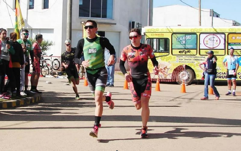 Duatlón Los Charrúas: Kevin Gimenez y Yamila Alarcón los ganadores