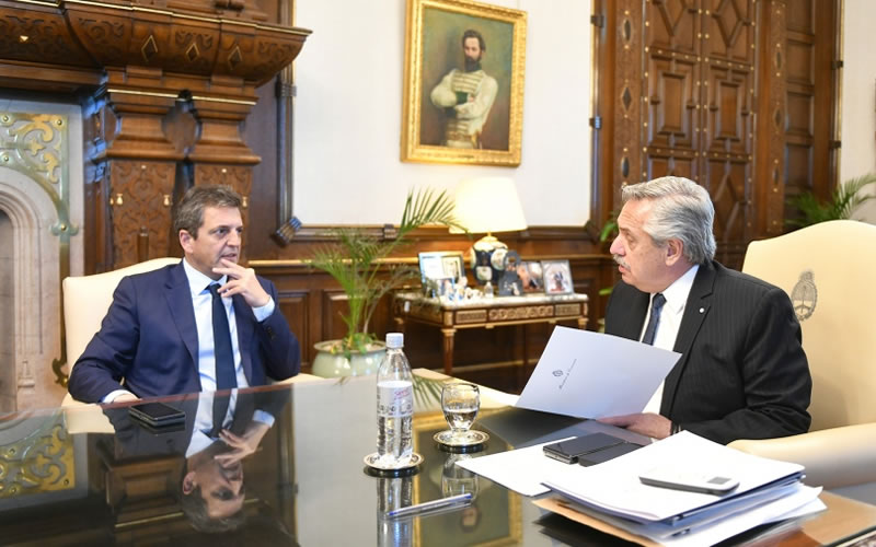 Massa logró apoyo político en EE.UU., anuncios de inversiones y respaldo de organismos