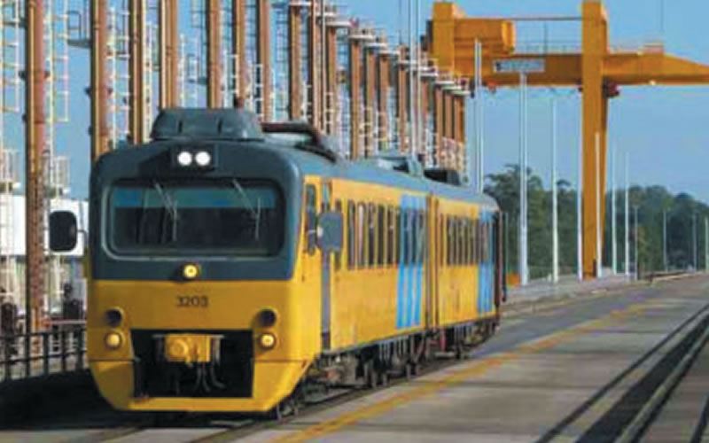 Se busca la reactivación de las vías del tren que atraviesan el puente internacional