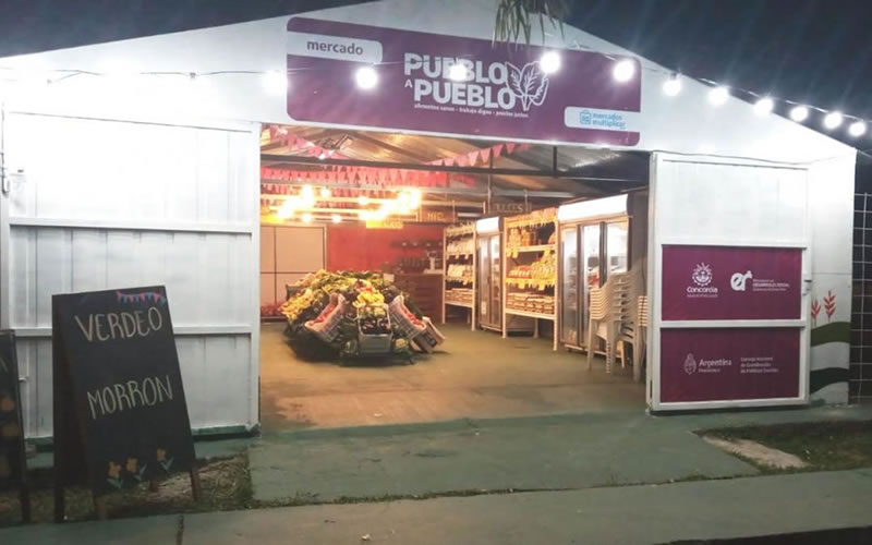 «Mercado Multiplicar – Pueblo a Pueblo»:  Con la participación del INTA Concordia presentaron el proyecto a la comunidad