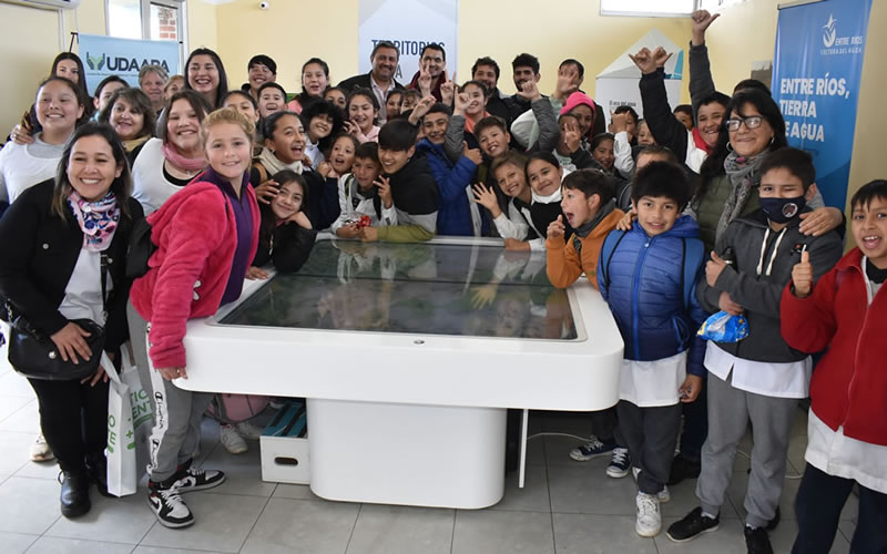 Con una gran convocatoria culminó la muestra interactiva “Entre Ríos, tierra de agua”