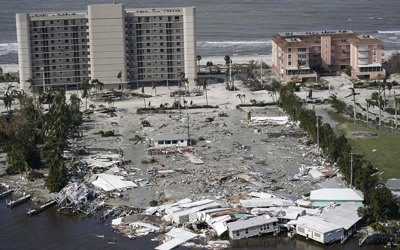 El huracán Ian recobró la categoría 1 camino a South Carolina y dejó al menos 15 muertos en Florida