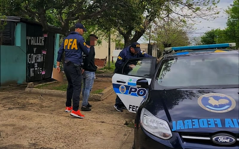 Cinco detenidos tras múltiples allanamientos en desarmaderos clandestinos