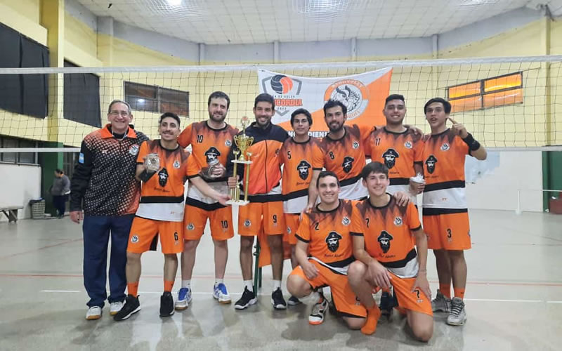 Voleibol masculino: Búho Voley se coronó campeón concordiense