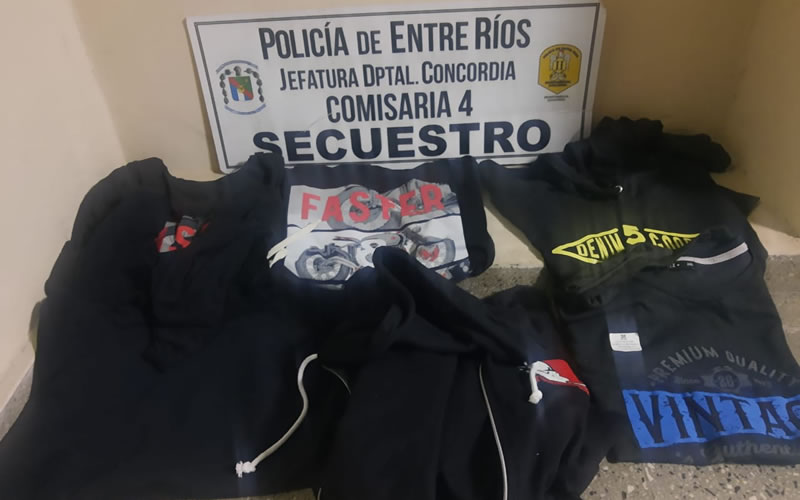 Intentaron robar prendas de vestir del Hipermercado