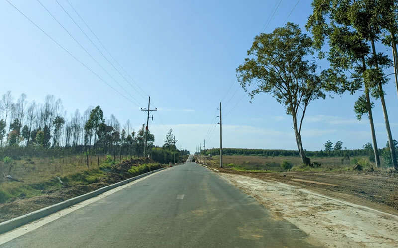 Un 70 por ciento de avance presenta la obra de acceso a Concordia por Magnasco y Villa Zorraquin