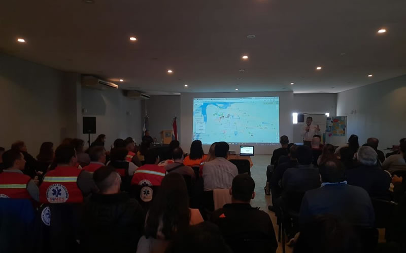 Se desarrolló un nuevo encuentro de las Jornadas Regionales de Capacitación en Emergencias Pre-Hospitalarias en Concordia