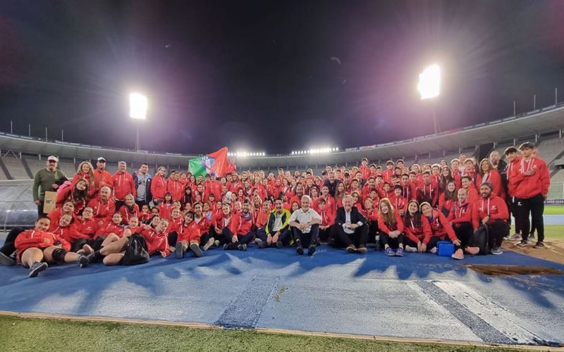 Entre Ríos estuvo presente en la inauguración de los Juegos Deportivos Federados de la Región Centro