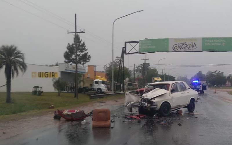 Varios accidentes viales y heridos en una mañana lluviosa