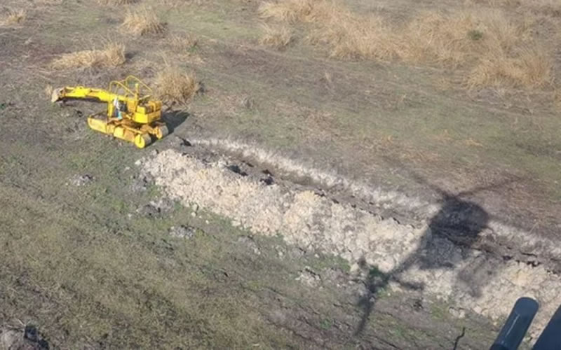 Nación denunció la realización de terraplenes que cambian el curso del agua en territorio entrerriano