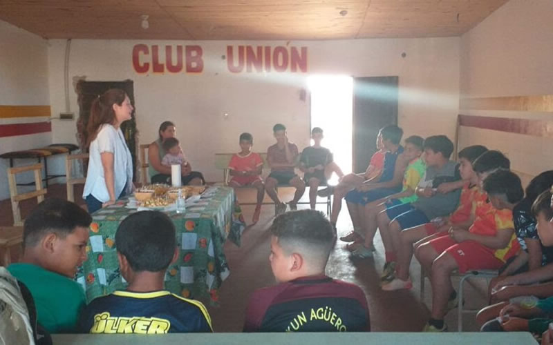 Convenio CTM-LCF: Charla de nutrición y alimentos en el Club Unión