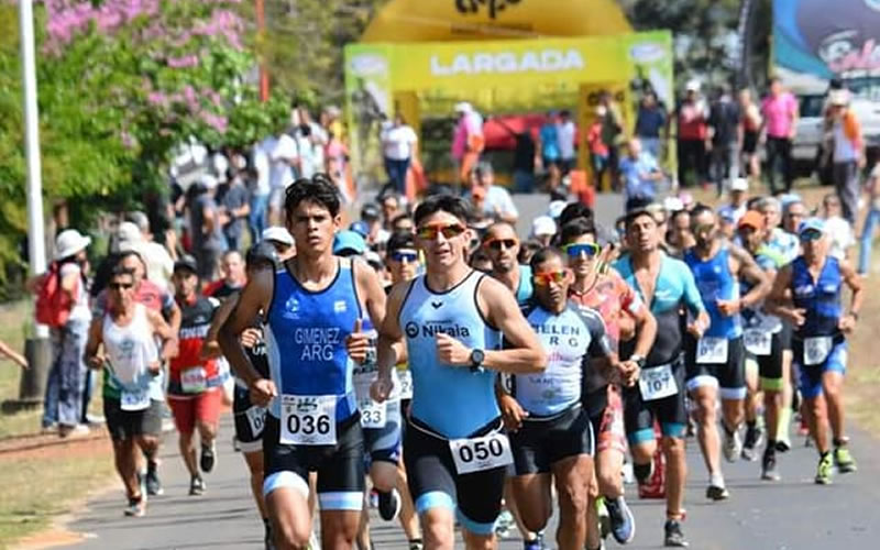 Sabina Goyeneche y Alejandro Belén se impusieron en la última del Duatlon en Santa Ana