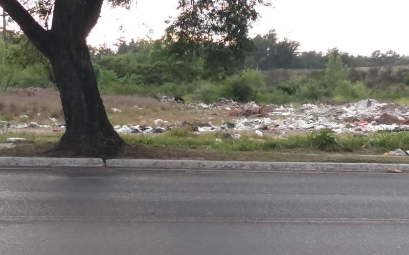 Concejales de JXC piden al Ejecutivo erradicar microbasurales sobre la Avenida Perón