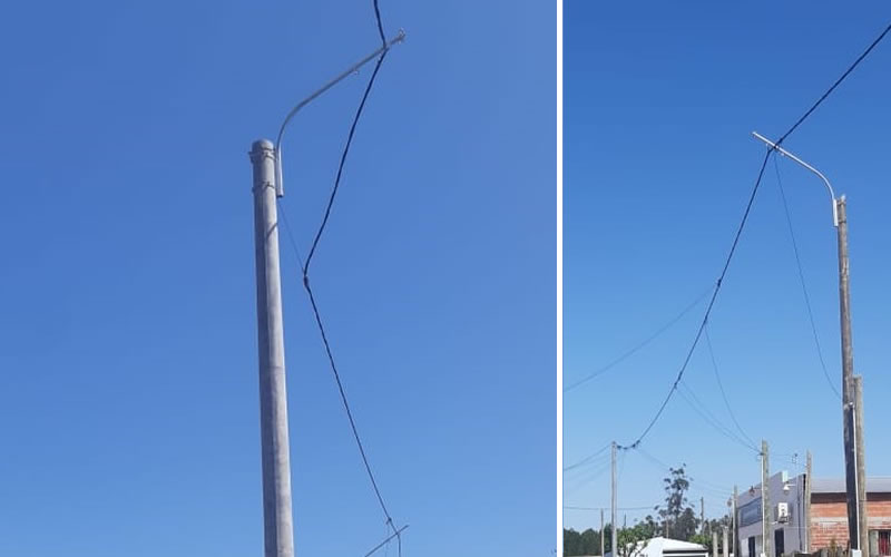 Casi 70 familias pudieron acceder al servicio eléctrico en B° Mendieta