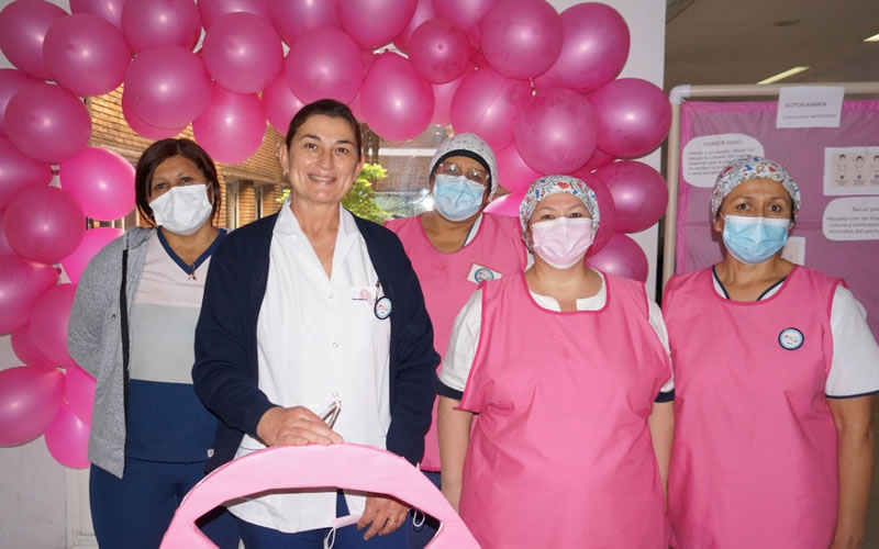 Actividades de concientización sobre el cáncer de mama