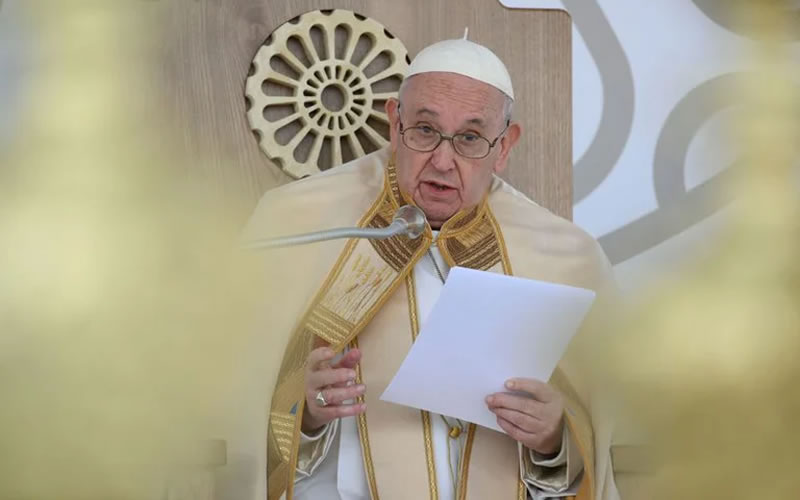 El Papa Francisco dijo que “hay mucho por hacer en Argentina” y señaló que “nada importante ni estable se logrará con la polarización agresiva”