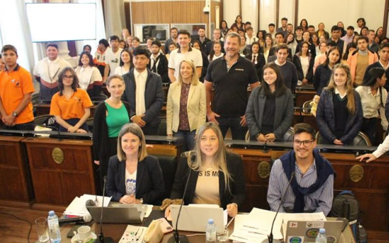 La Escuela Saint Exupéry pasó a la instancia provincial del Senado Juvenil