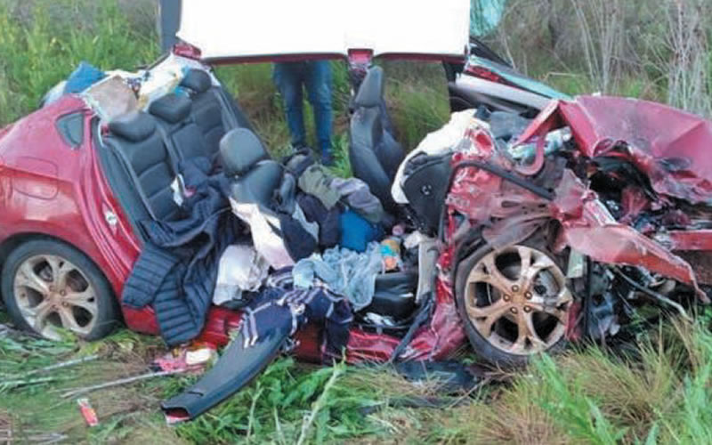 Choque frontal trágico en cercanías de la ciudad de Federal