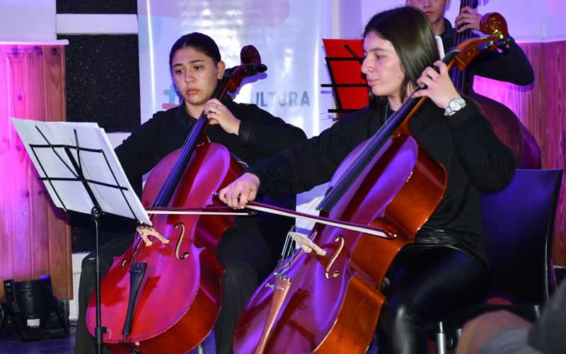 Cultura en el recinto: Camerata de cuerdas en el Concejo Deliberante
