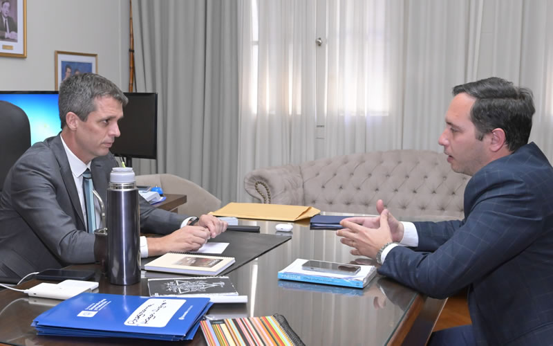 Cresto y Caprarulo hablaron del fortalecimiento de la producción y la industria