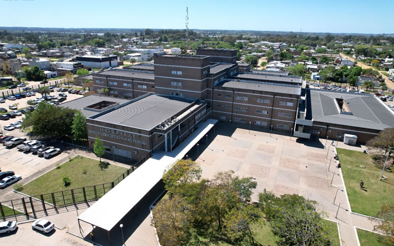 Salto Grande finalizó una nueva etapa de obras en el Hospital Masvernat