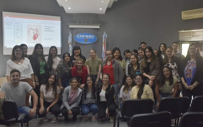 CAFESG y el BECARIO continúan capacitando a futuros profesores y chicos entre 6 y 12 años