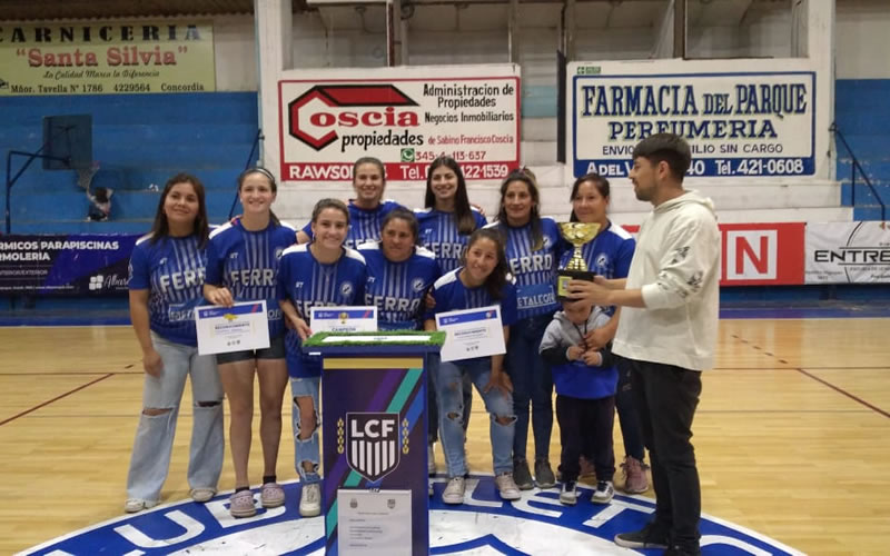 Ferrocarril también es campeón en Futsal Femenino