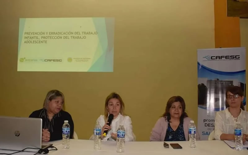 CAFESG dio inicio en Federación a la capacitación sobre «Prevención y erradicación del trabajo infantil: Protección del trabajo adolescente»